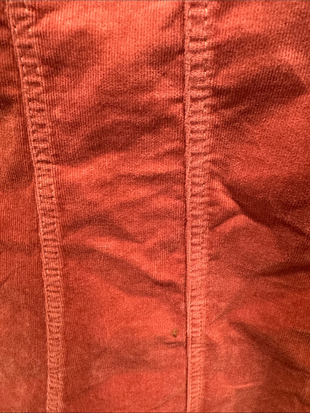 BellanBlue Rust Corduroy High-Low Maxi Skirt - Picture 2 of 4